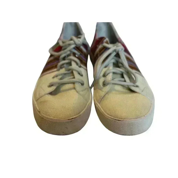 Paxx Shoes Handmade in Peru Alpaca Wool Linen Aztec South American Style Size 6 - Picture 4 of 10